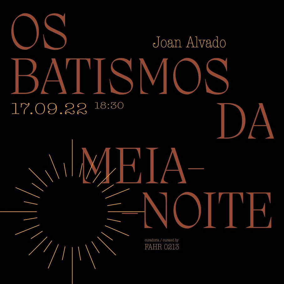 OS BATISMOS DE MEIA NOITE - Joan Alvado